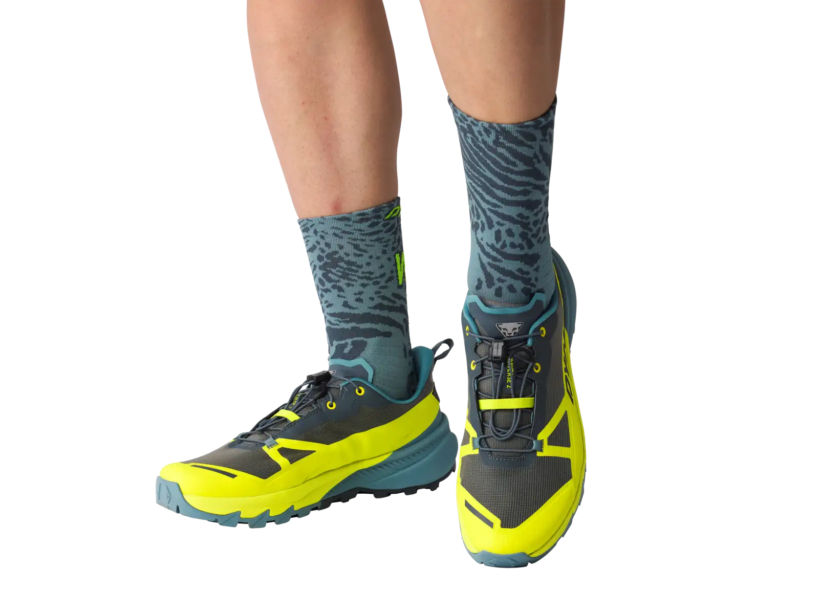 Dynafit Run Wild Crew skarpety do biegania Smoke Blue