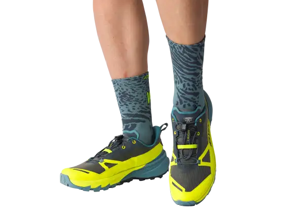 Dynafit Run Wild Crew skarpety do biegania Smoke Blue