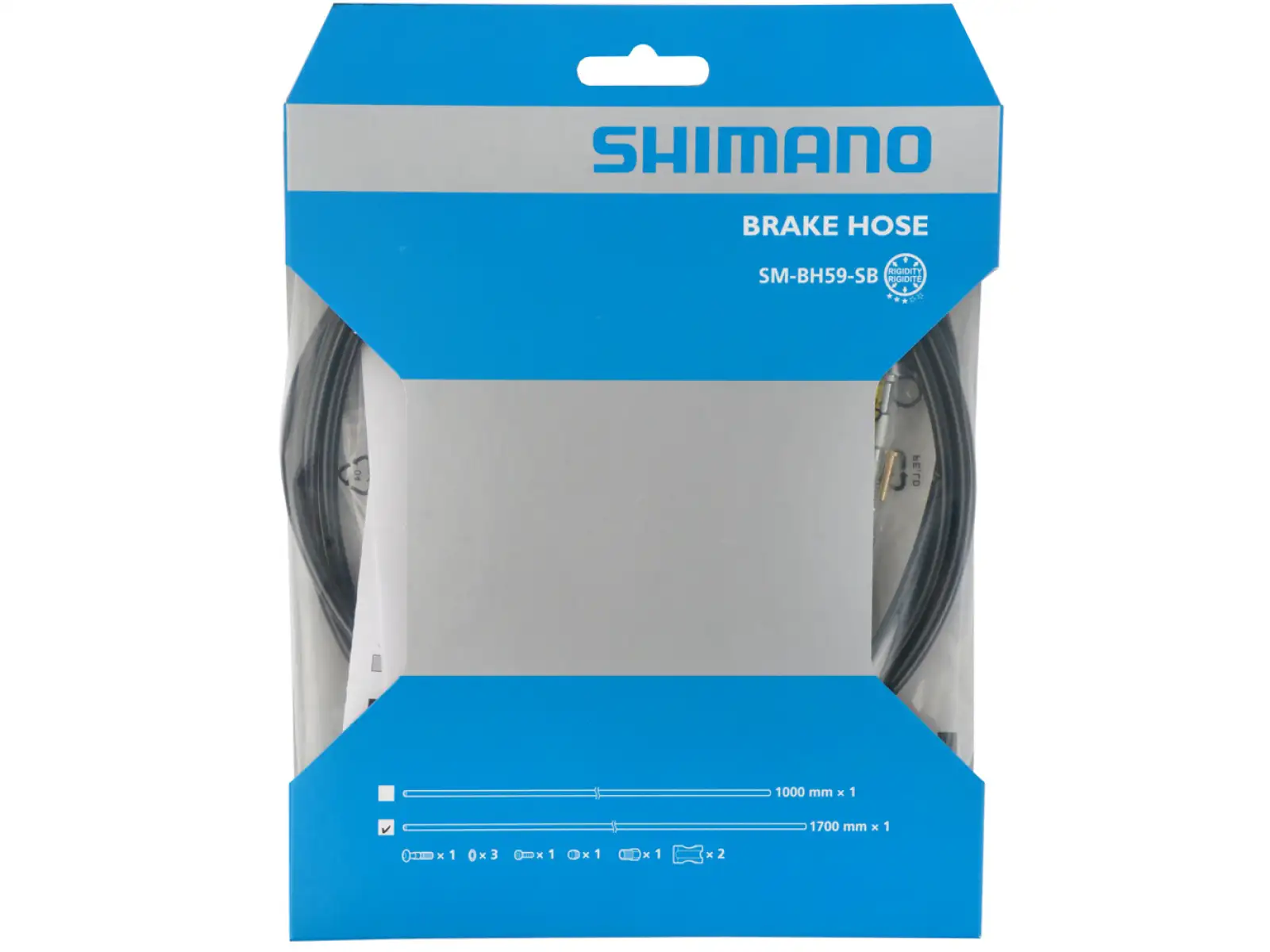 Shimano SM-BH59-SB przewód hamulcowy tylny czarny 1700 mm