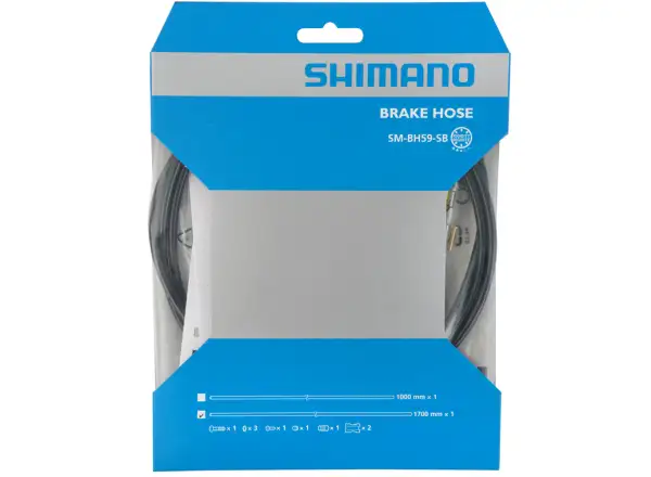 Shimano SM-BH59-SB przewód hamulcowy tylny czarny 1700 mm