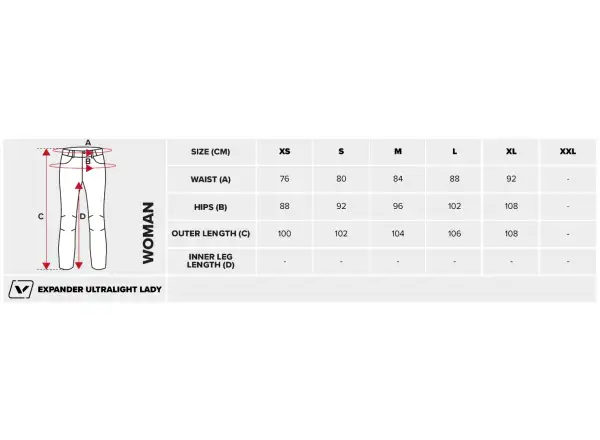 Viking Expander Ultralight damskie spodnie Grey