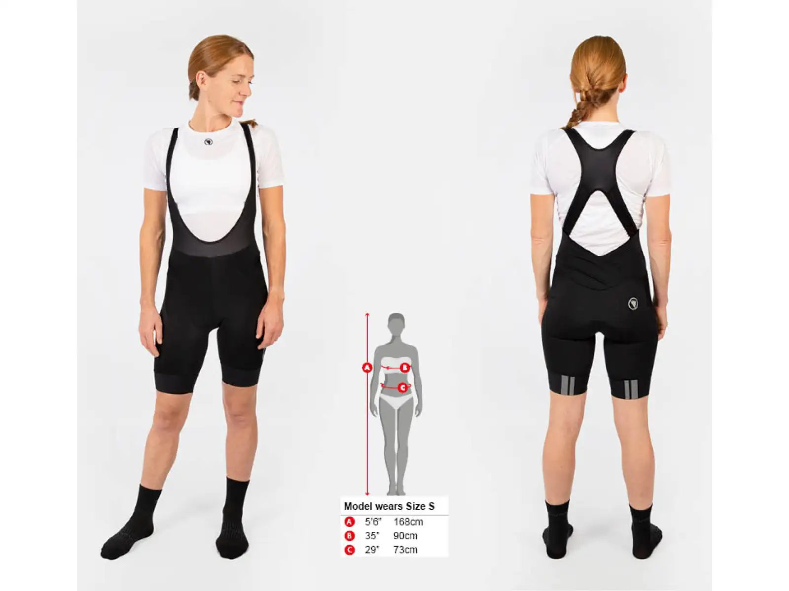 Endura FS260-Pro DS damskie szorty z szelkami Black