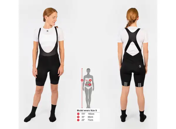 Endura FS260-Pro DS damskie szorty z szelkami Black