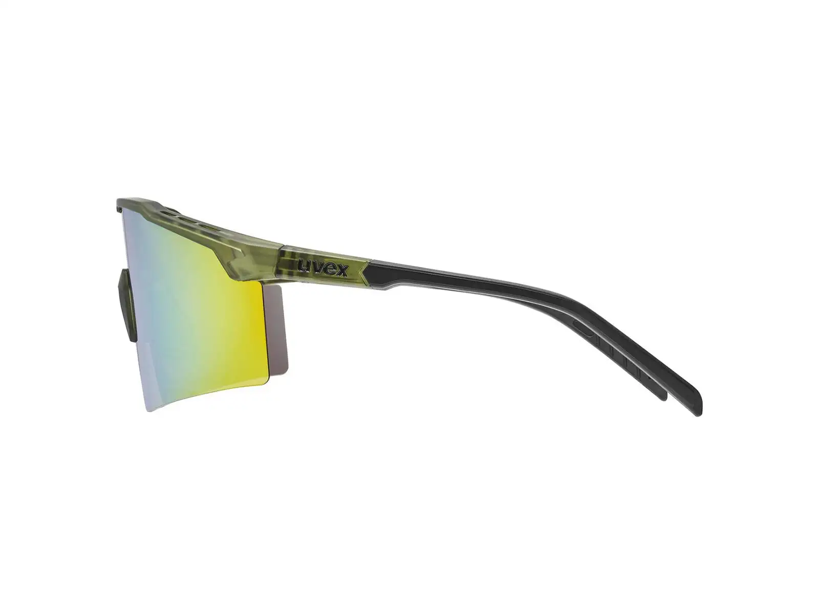 Uvex Flowline okulary słoneczne Olive Matt/Mirror Gold
