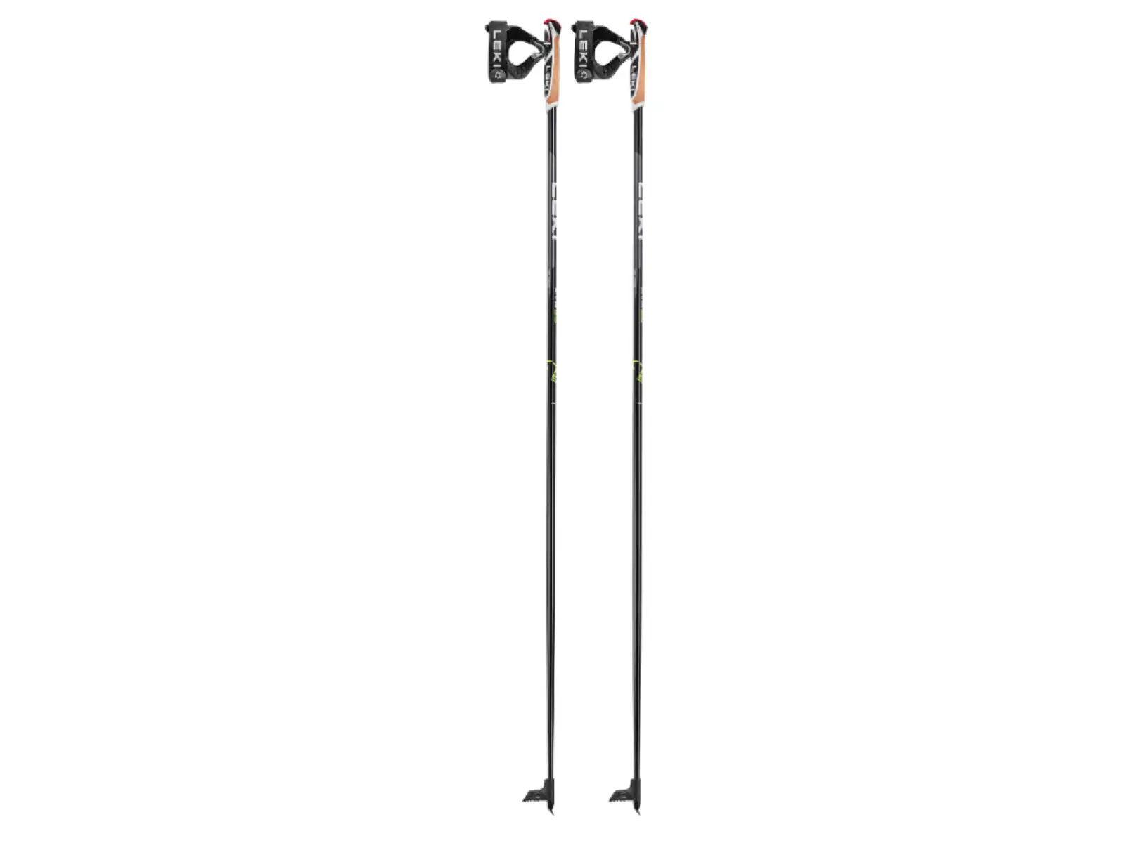 Leki XTA 5.5 Poles kijki biegowe Black/White/Neon yellow