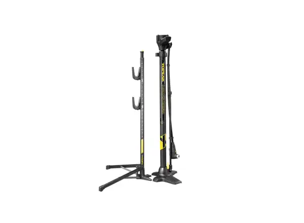 Topeak Transformer XX floor pump with stand, warsztatowa pompka i stojak