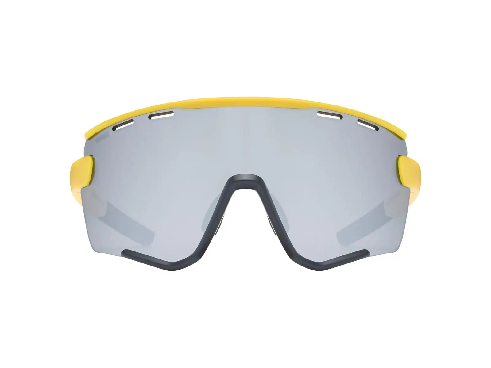Uvex Sportstyle 236 okulary rowerowe Set Sunbee Black Mat/Mirror Silver+Clear