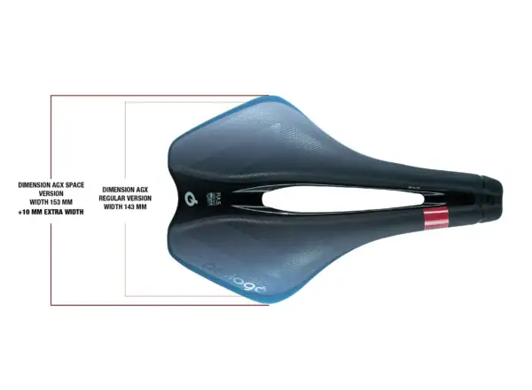 Prologo Dimension AGX Space Tirox 153 mm siodło czarna
