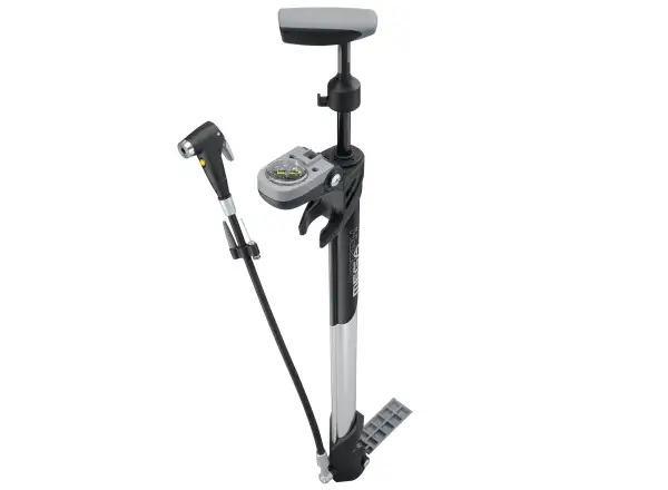 Topeak Mega Morph pompka serwisowa czarna/srebrna