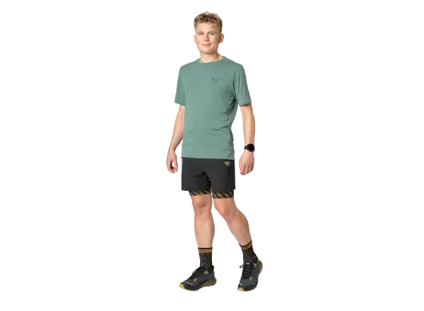Dynafit Trail męska koszulka do biegania z krótkim rękawem Atlantic