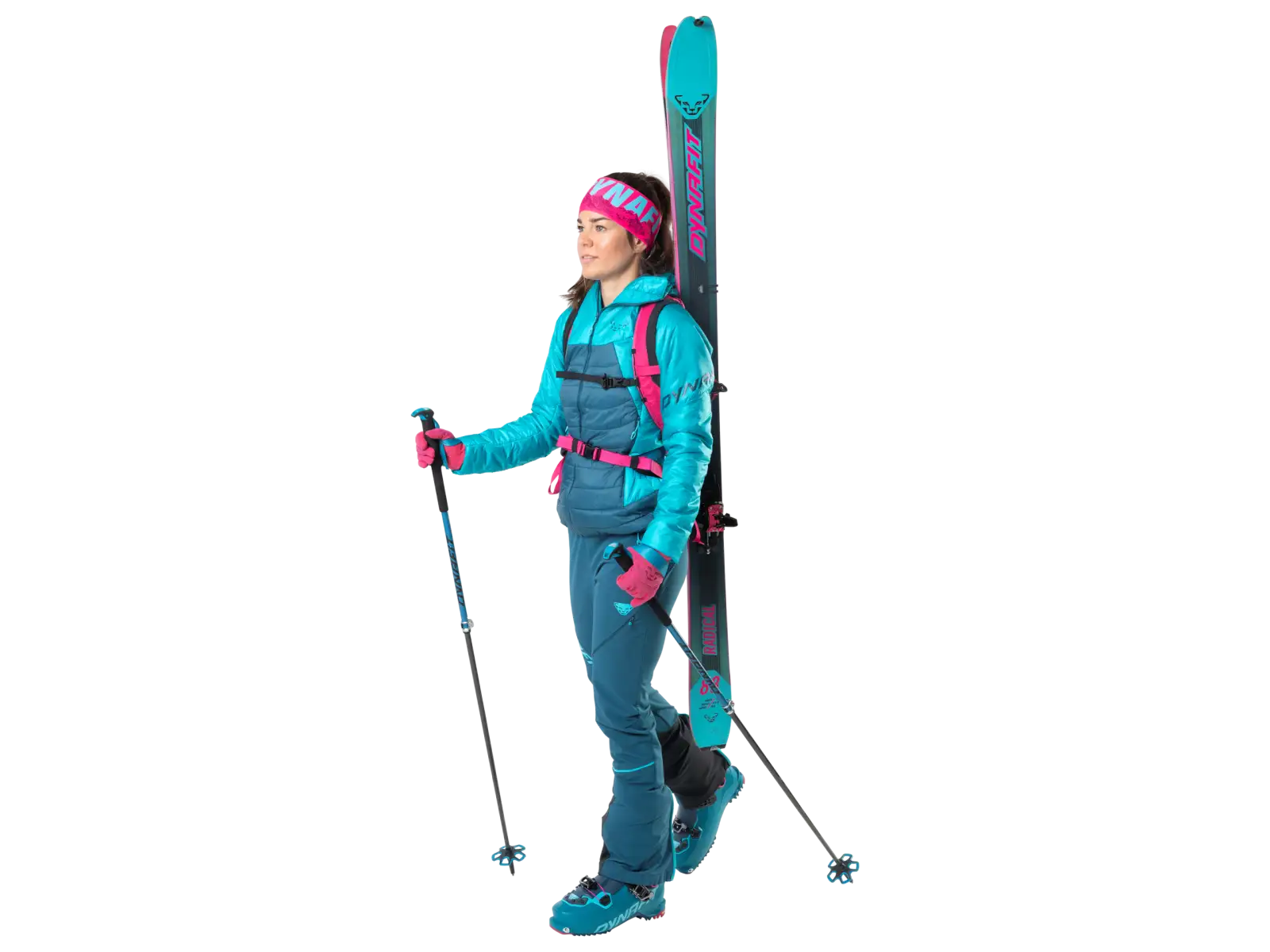 Dynafit Radical 88 damskie narty skiturowe Reef/Flamingo