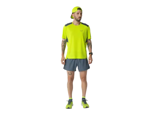 Dynafit Ultra Cooling czapka z daszkiem do biegania Ultra Yellow