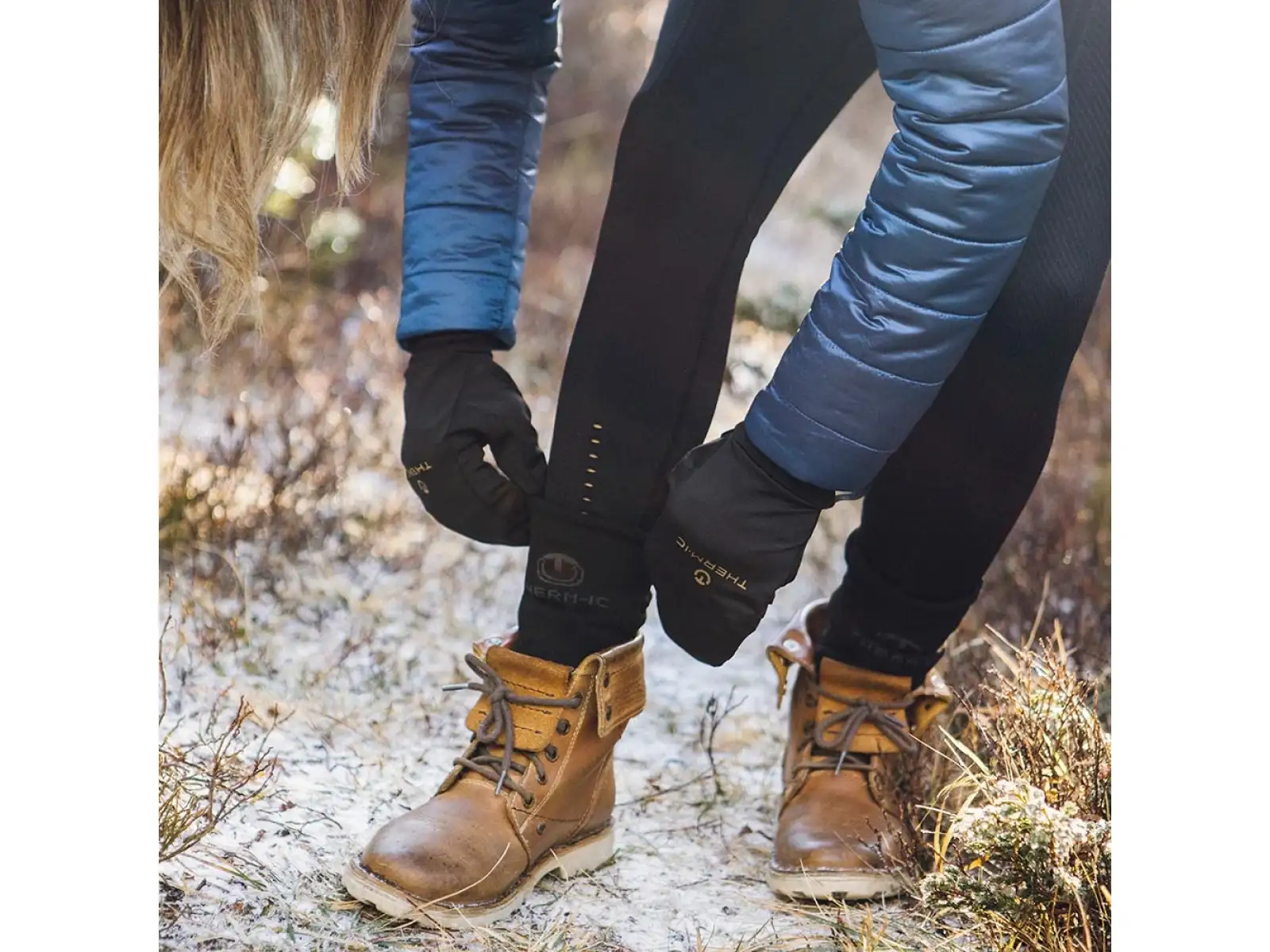 Thermic Winter Insulation Mid skarpety Black