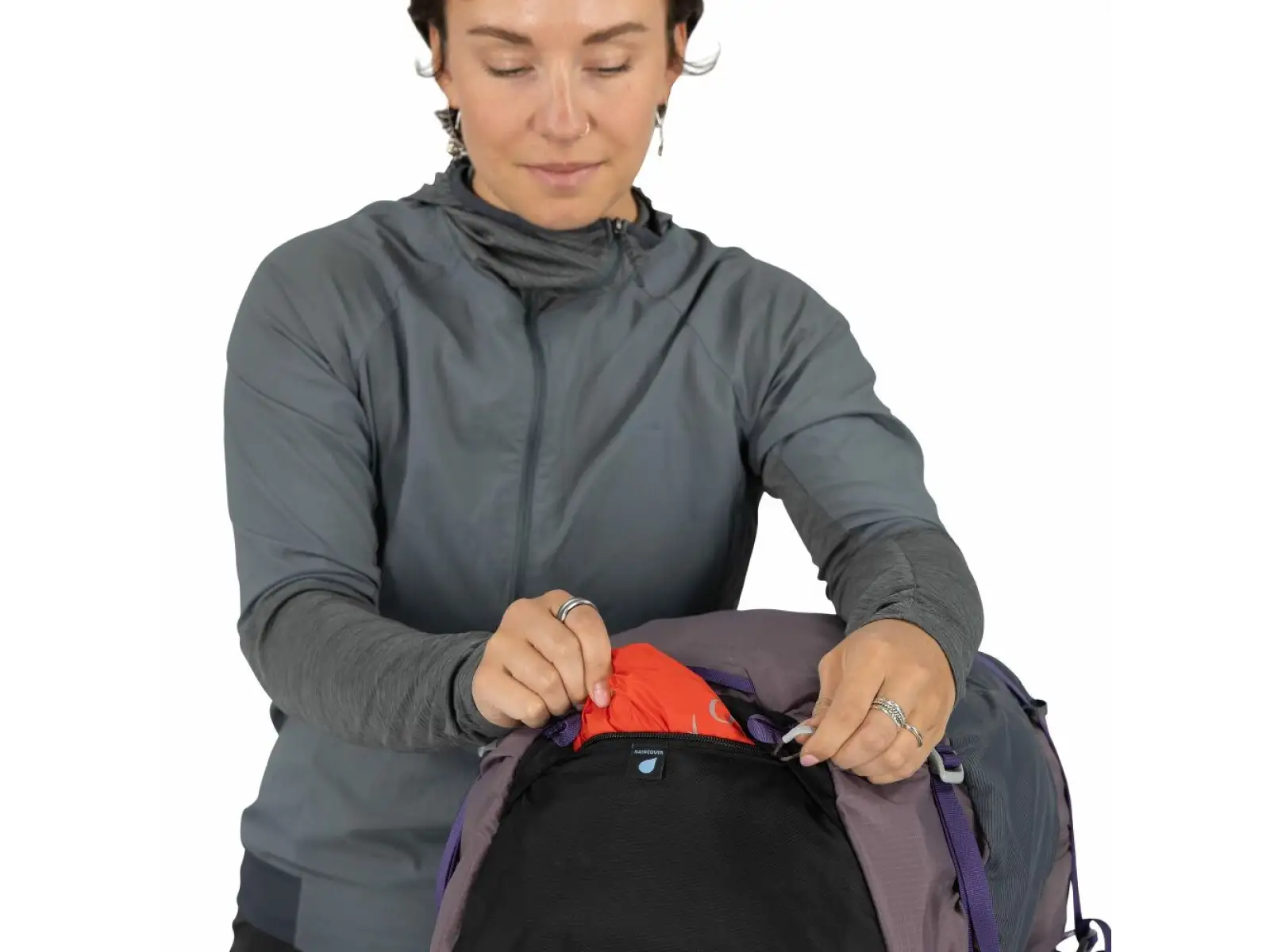 Osprey plecak Hikelite 28 l Graphite purple