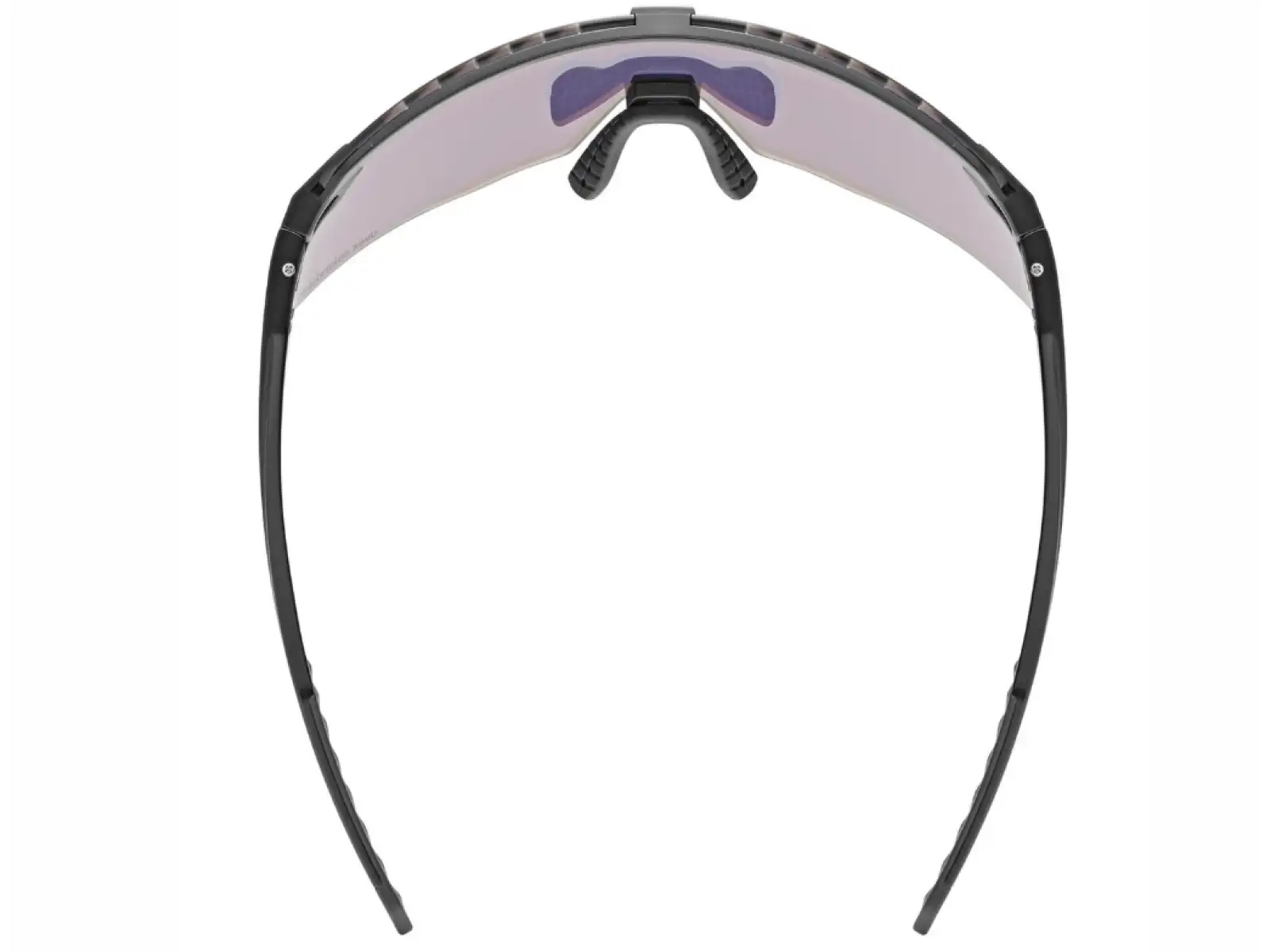 Uvex Pace Stage ColorVision okulary Black Matt/Mirror Red