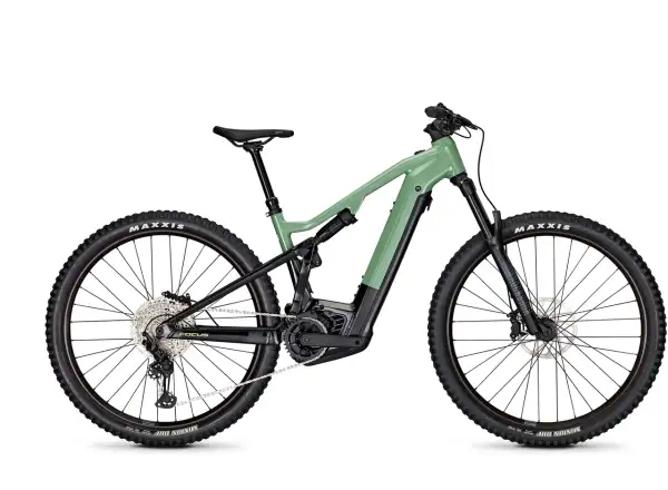 Focus Thron2 6.8 DI 750Wh górski rower elektryczny Mineralgreen Glossy / Magicblack Glossy
