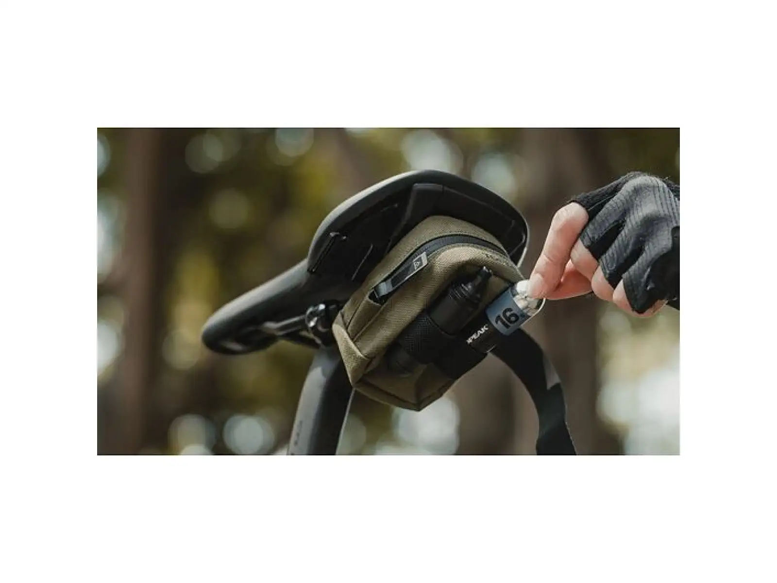 Topeak Elementa SeatBag Slim S 0,3 l torba podsiodłowa Green