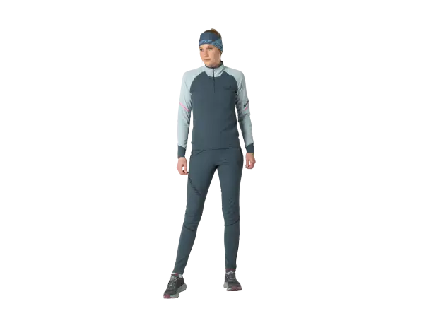 Dynafit Alpine 1/2 Zip damska koszulka dlugi rekaw Cloud Blue
