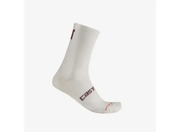 Castelli Como 15 Thermal damskie skarpety White