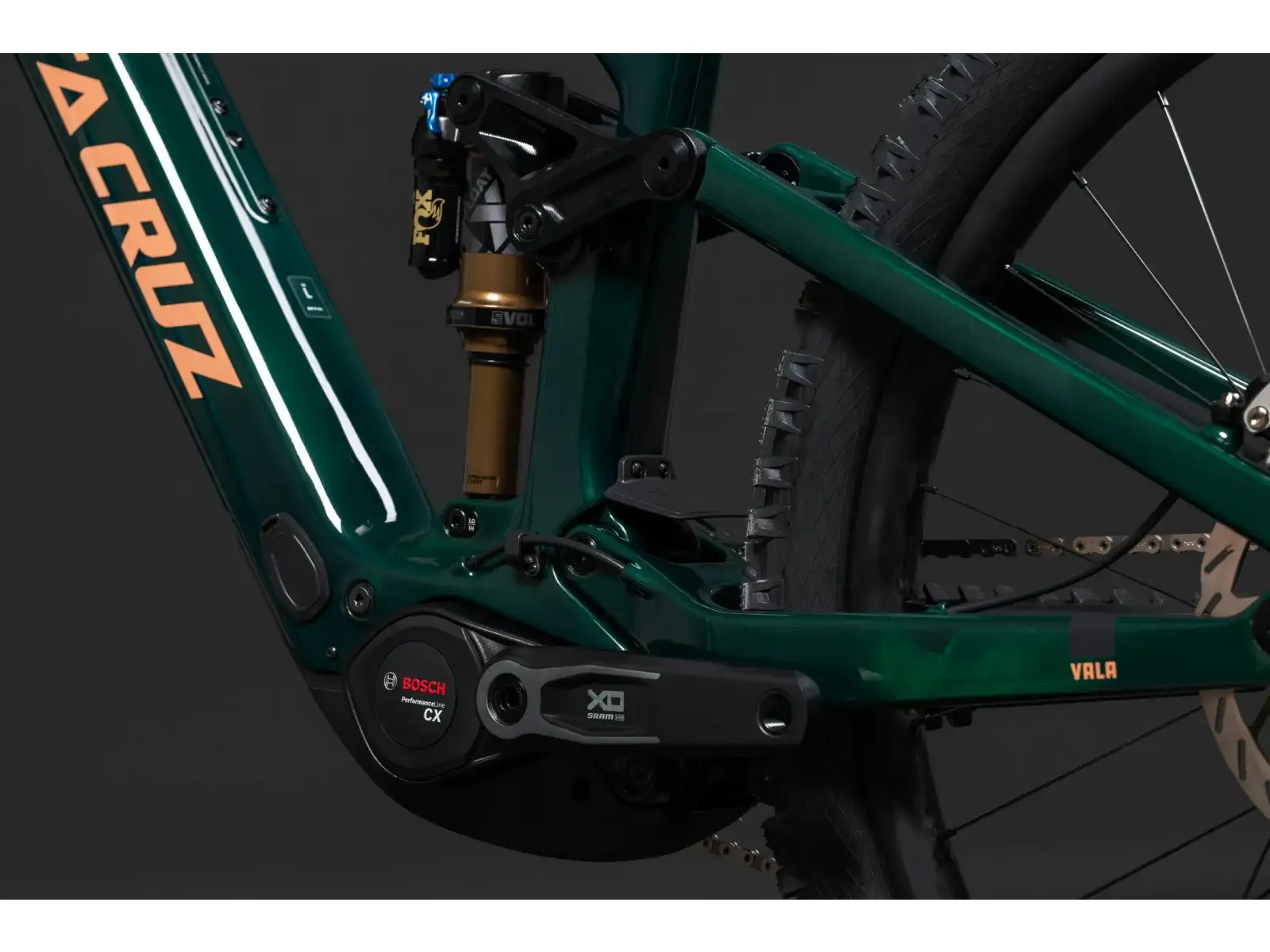 Santa Cruz Vala 1 C MX R-kit CH full-suspension e-bike Gloss Grey