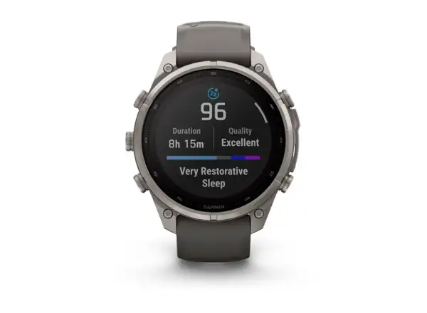 Garmin Fénix 9 Pro inReach Solar 47 mm Tytan Pebble Gray/Silver Gray