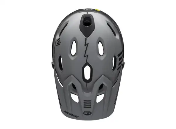 Bell Super DH Spherical kask Mat Gray/Black Fasthouse