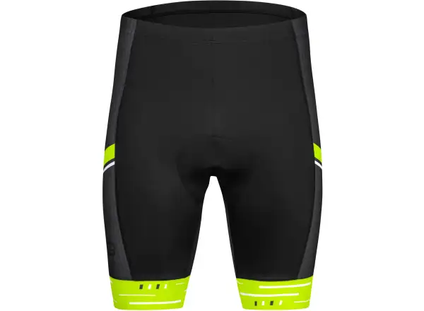 Etape Racing 2.0 męskie spodenki z wkładką czarna/żółta fluo