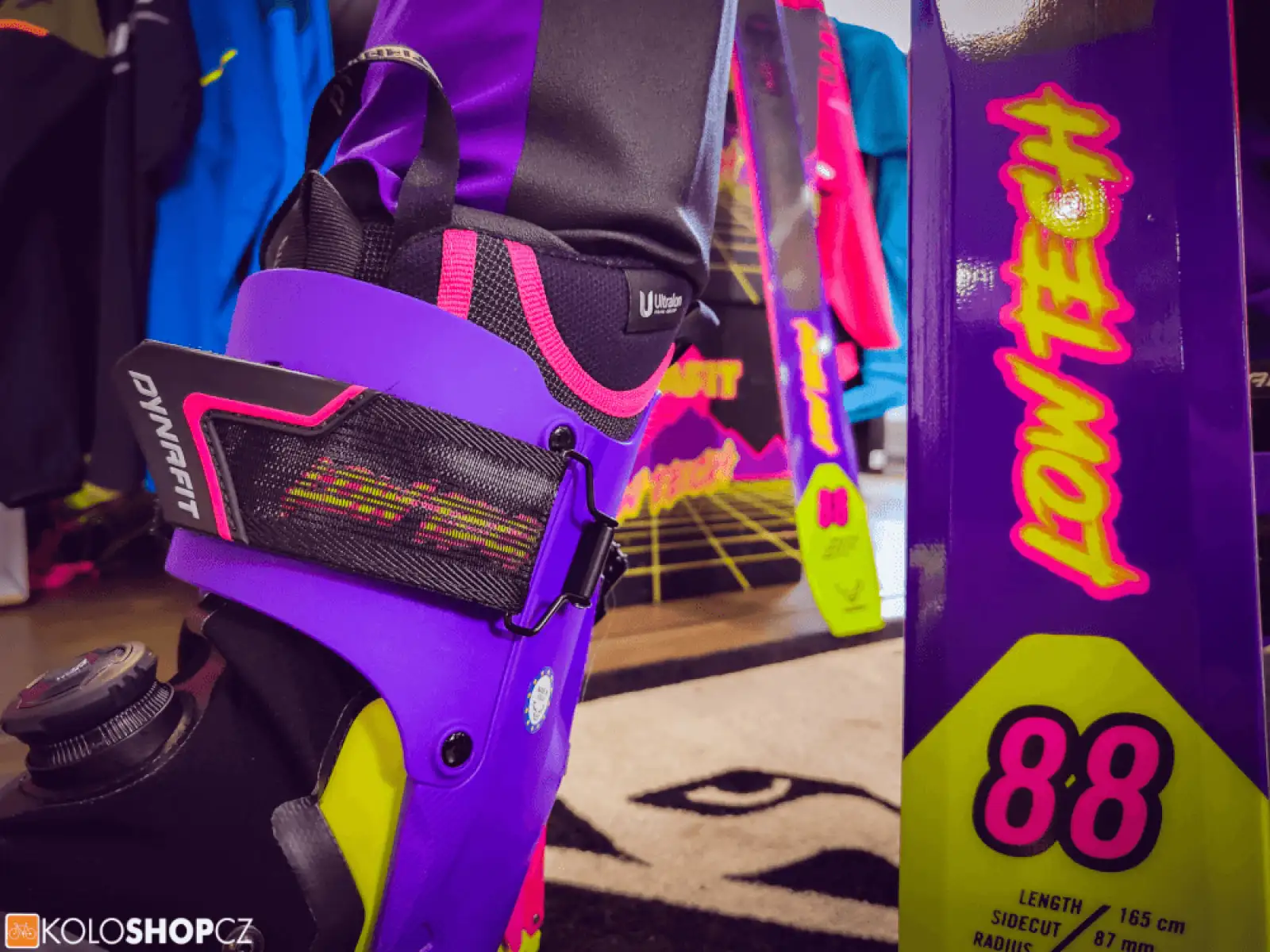 Dynafit Low Tech Boot buty skiturowe Cactus Purple Haze