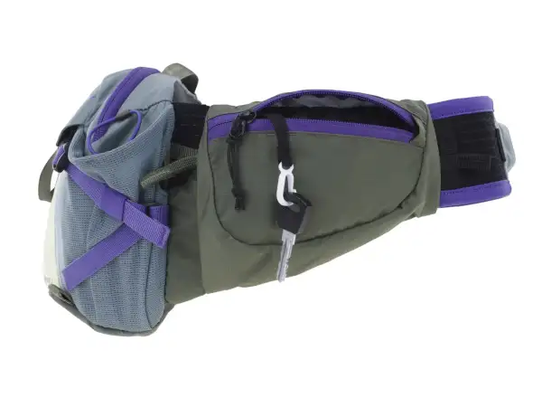 Evoc Hip Pack Pro 3 l + bukłak 1,5 l Steel/Violet/Dark Olive