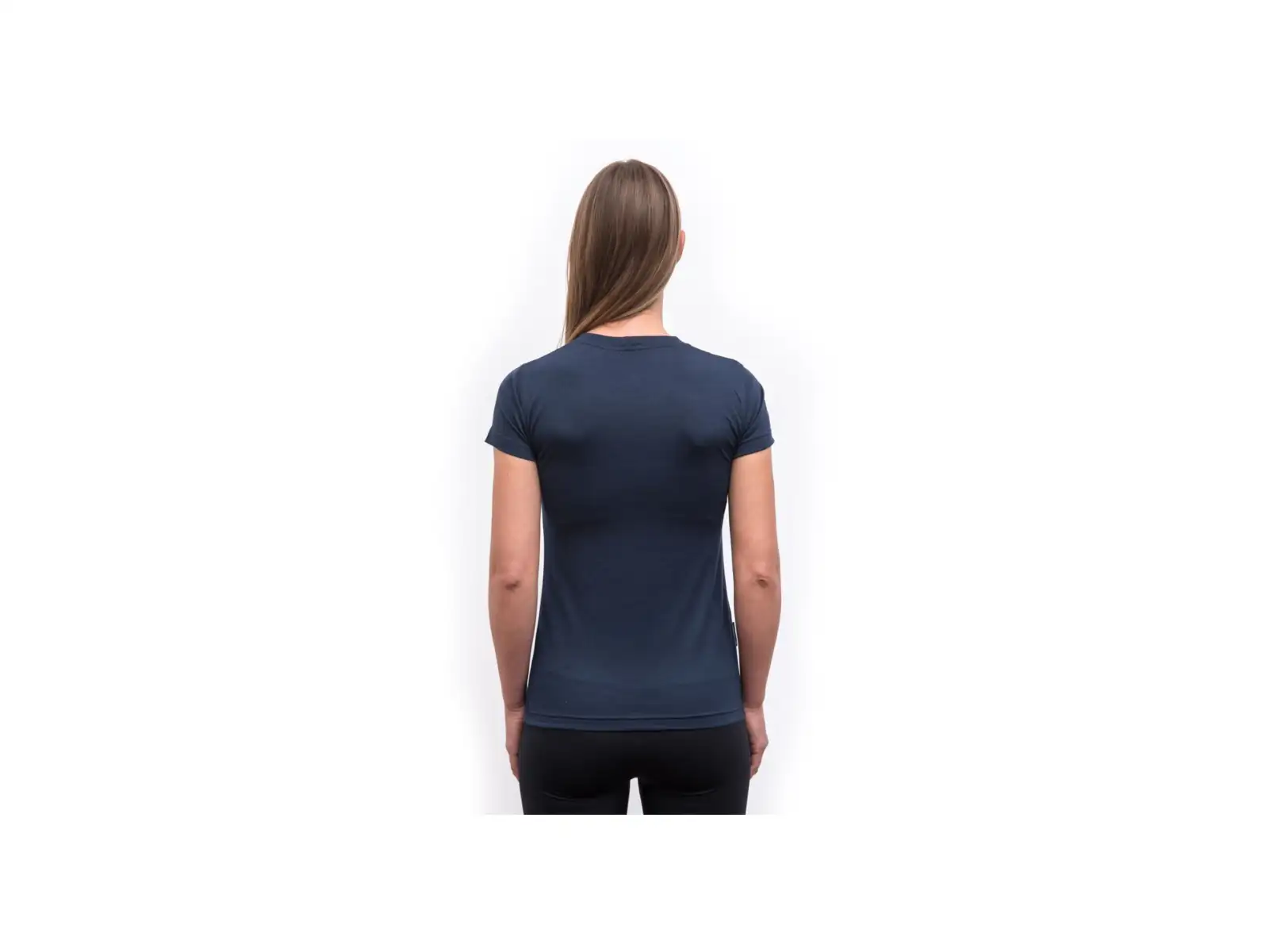 Sensor Merino Active damska koszulka krótki rękaw Deep Blue