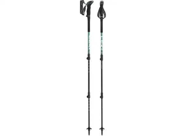 Leki Makalu Lite kije trekkingowe malachite Green/Dark malachite Green/White
