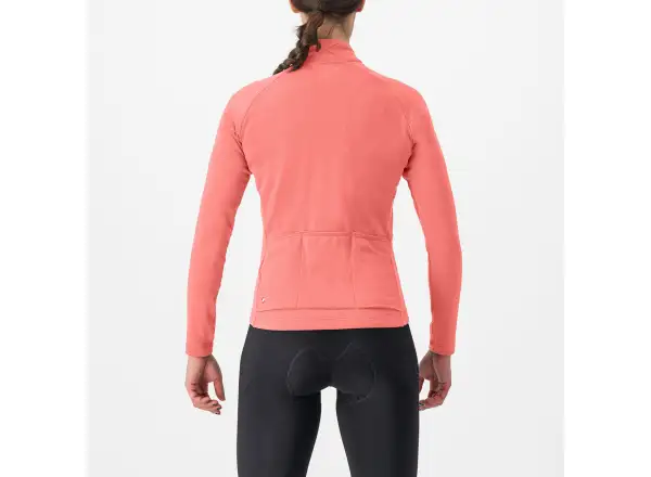 Castelli Unlimited Trail damski dres długi rękaw Mineral Red/Clay