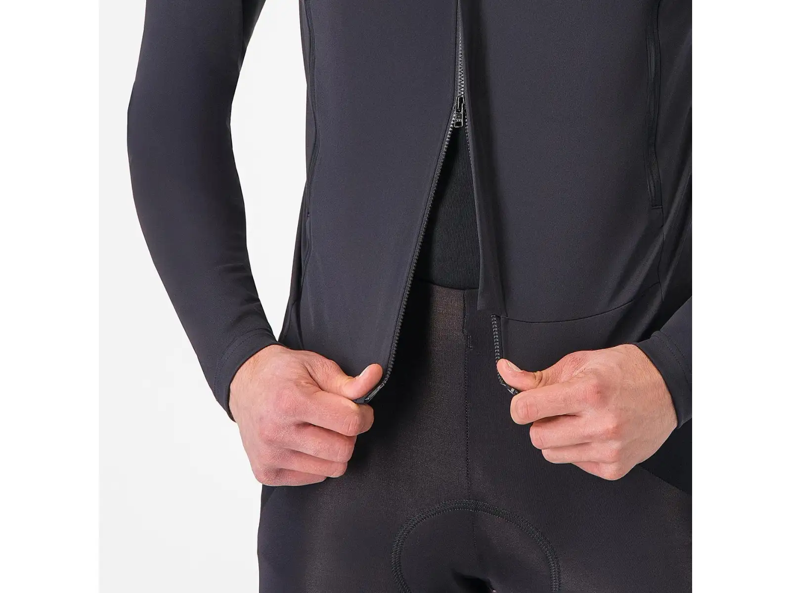 Castelli Perfetto RoS 3 Jacket męska kurtka Light Black/Silver Reflex