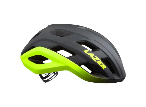Lazer Strada KC kask matowy ciemnoszary/jaskrawożółty