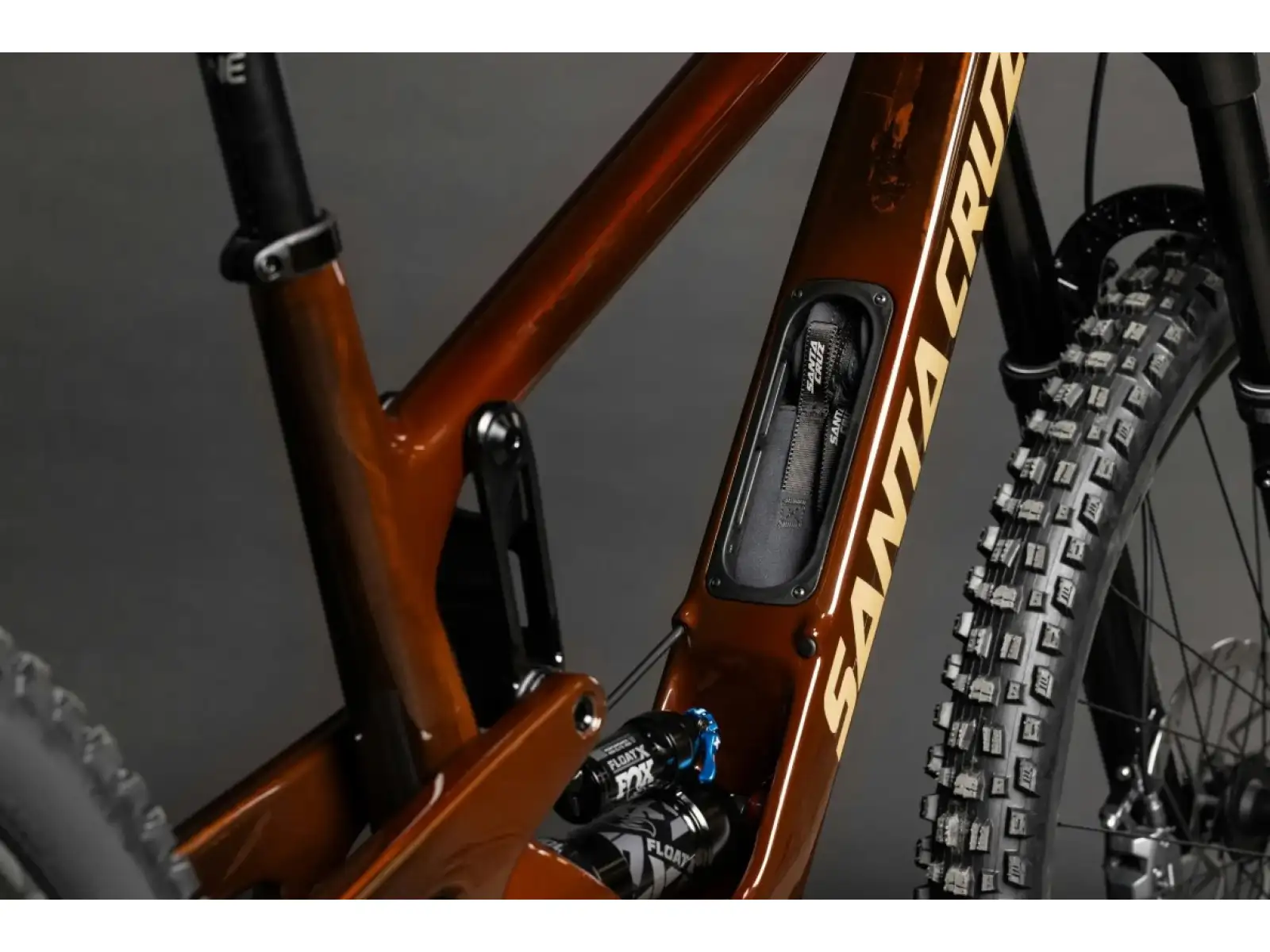 Santa Cruz Bronson 4.1 CC MX zestaw ramy z amortyzatorem Rock Shox Super Deluxe Ultimate