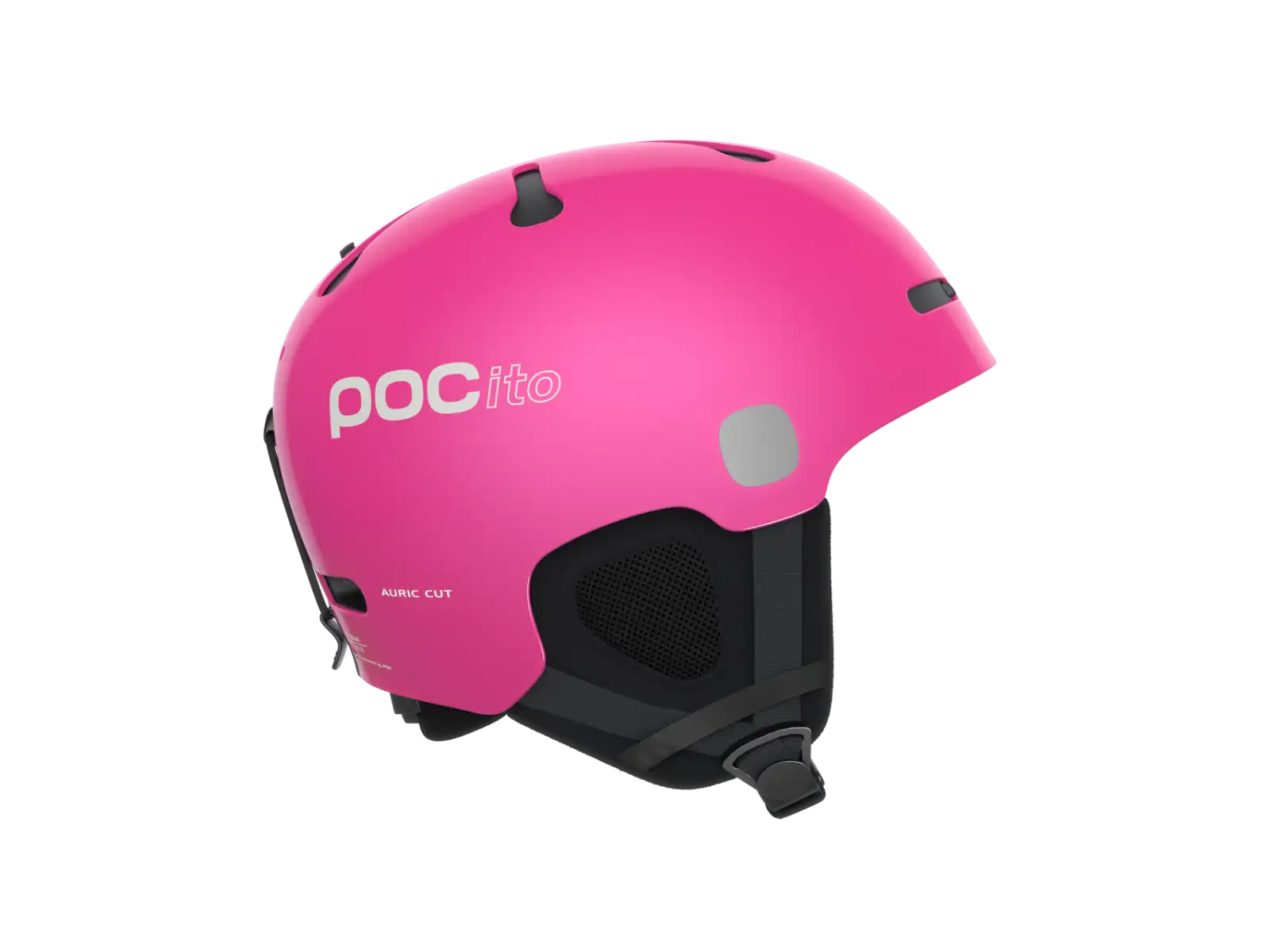 POC POCito Auric Cut MIPS dziecięcy kask narciarski Fluorescent Pink