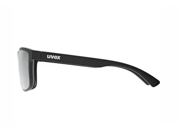 Uvex Rookie dziecięce okulary Black Matt/Mirror Silver