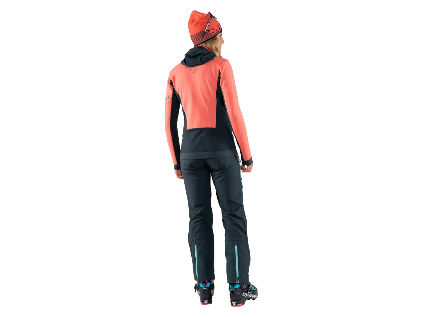 Dynafit Free Infinium Hybrid damskie spodnie z laclem Blueberry