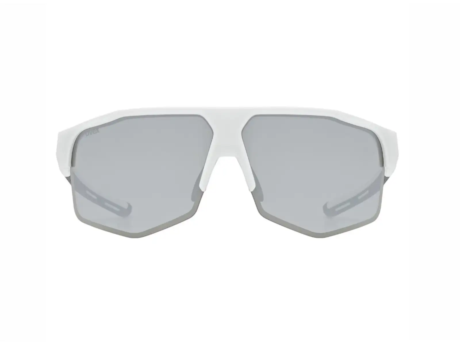 Uvex Axos Set okulary White Matt/Mirror Silver