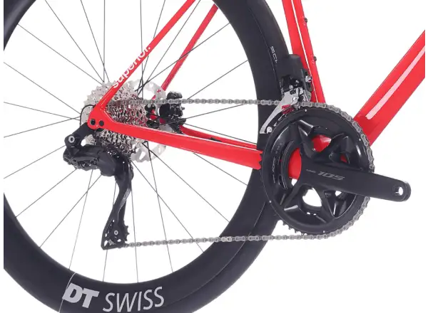 Superior RR 9.6 rower szosowy Gloss Red / White