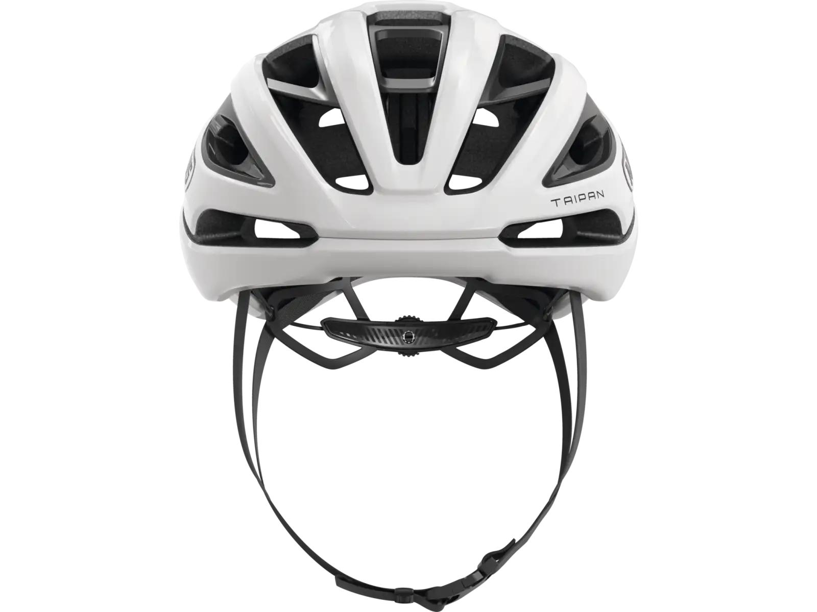 Abus Taipan LED kask gravel Shiny White