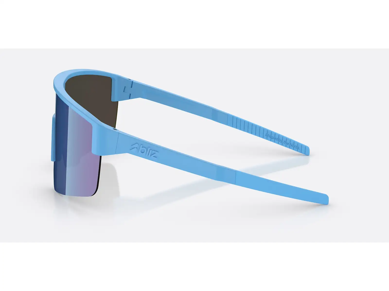 Bliz P004 okulary przeciwsłoneczne Matte Blue/Grey Blue Mirror