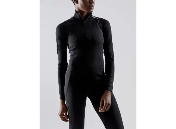 Craft Active Extreme X Zip damska koszulka długi rękaw czarna