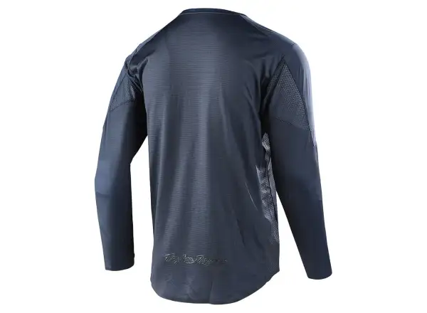 Troy Lee Designs Drift Solid męska koszulka z długim rękawem dark charcoal