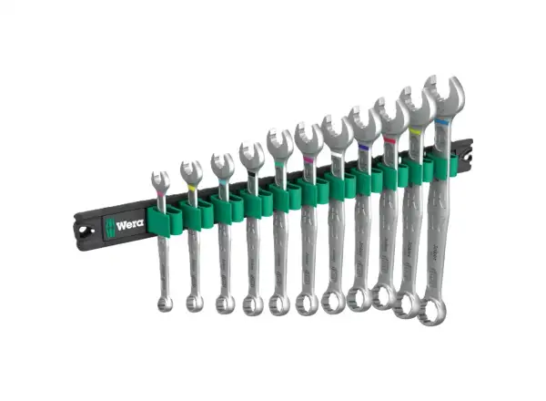 Wera 9640 Listwa magnetyczna 6003 Joker 1 klucze płasko-oczkowe zestaw 11 szt.