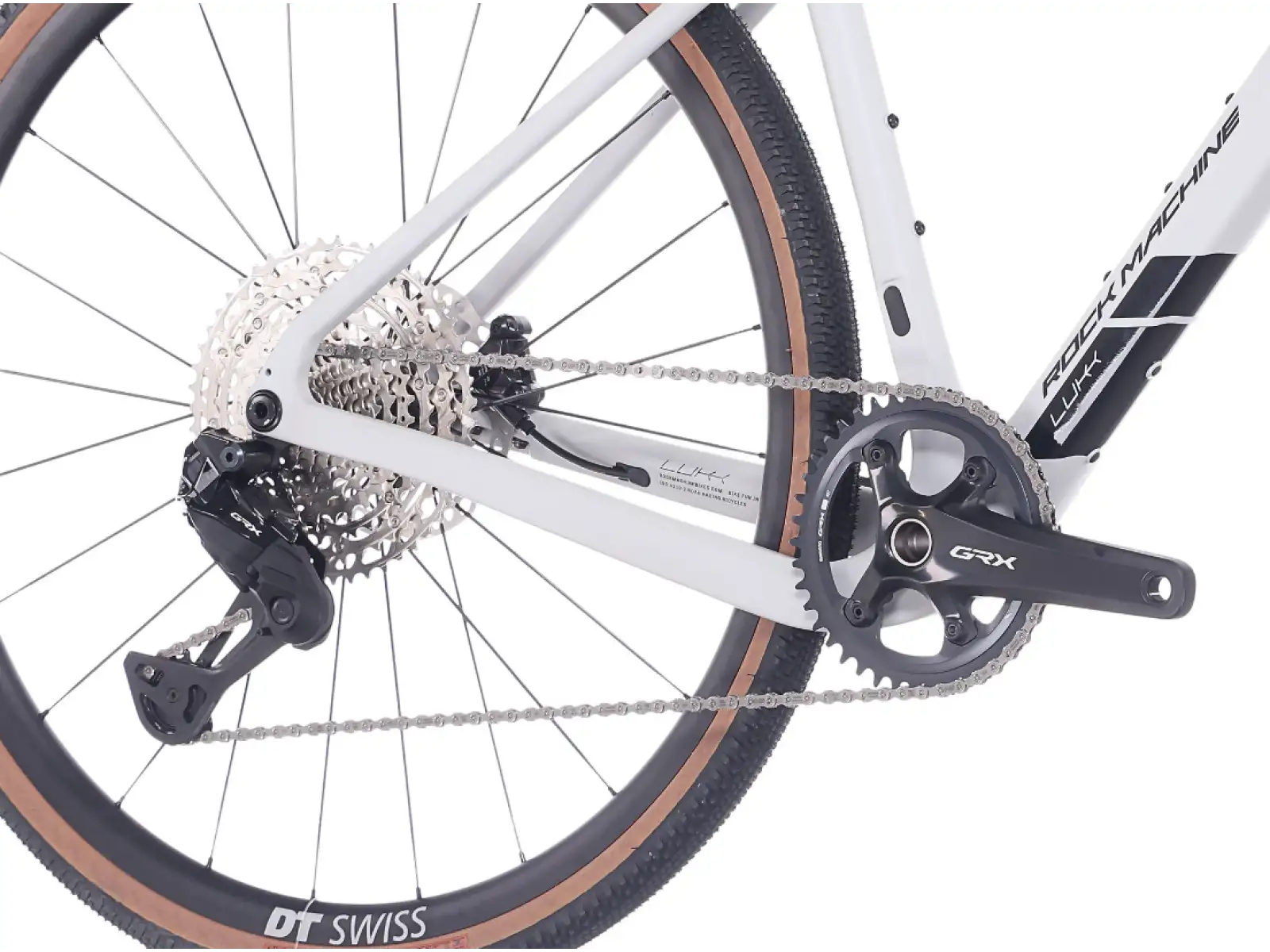 Rock Machine Lukk CR 90 gravel rower Matte Limerock Grey