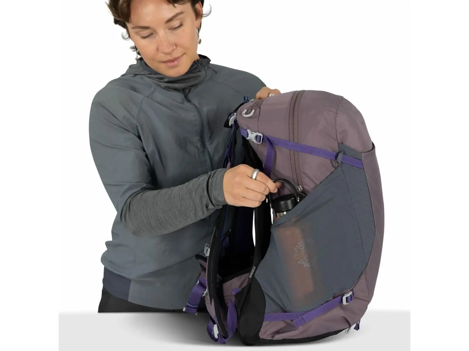 Osprey plecak Hikelite 28 l Graphite purple