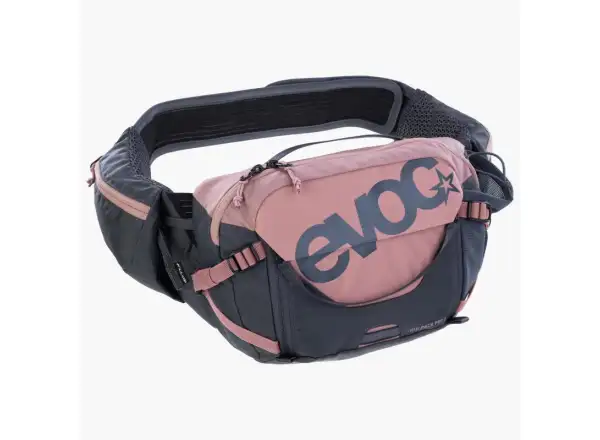 Evoc Hip Pack Pro 3 l nerka Dusty Pink/Carbon Grey + bukłak 1,5 l