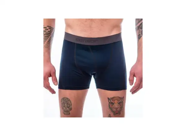 Sensor Merino Active męskie bokserki Deep Blue