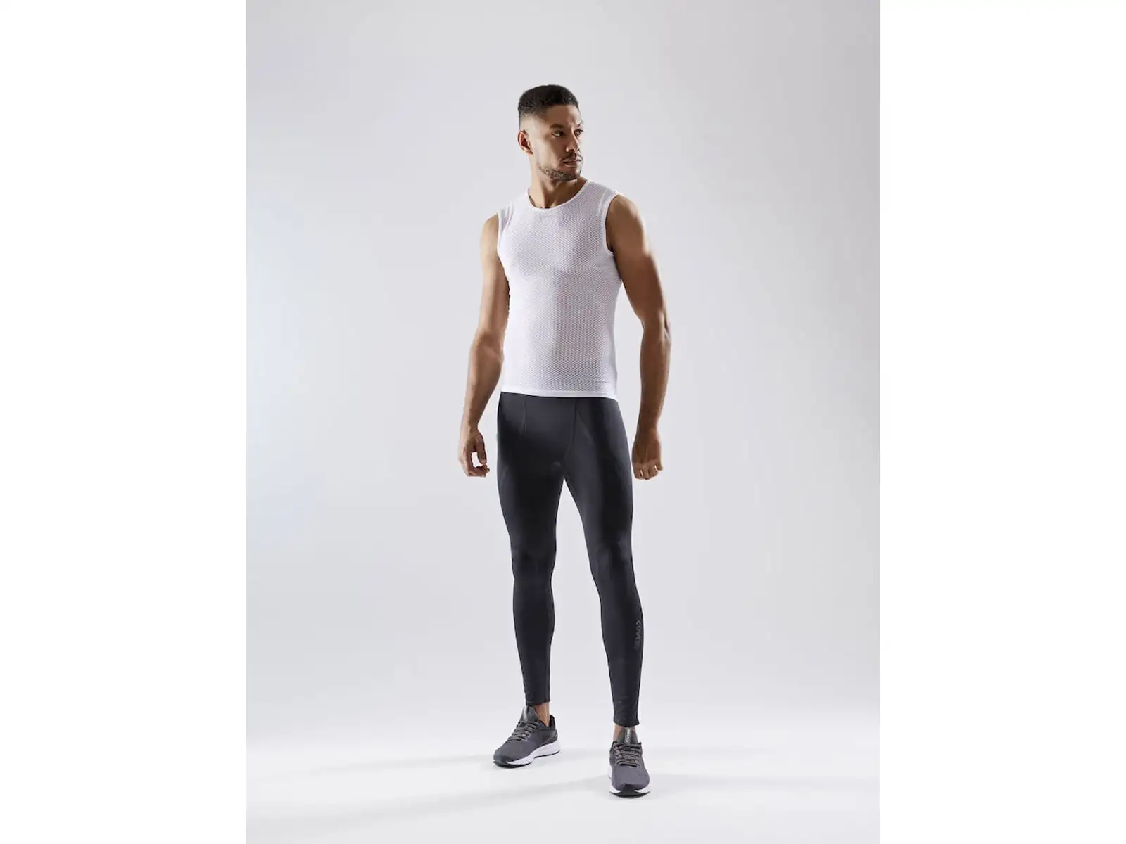 Craft Mesh Superlight męska koszulka funkcyjna bez rękawów biała